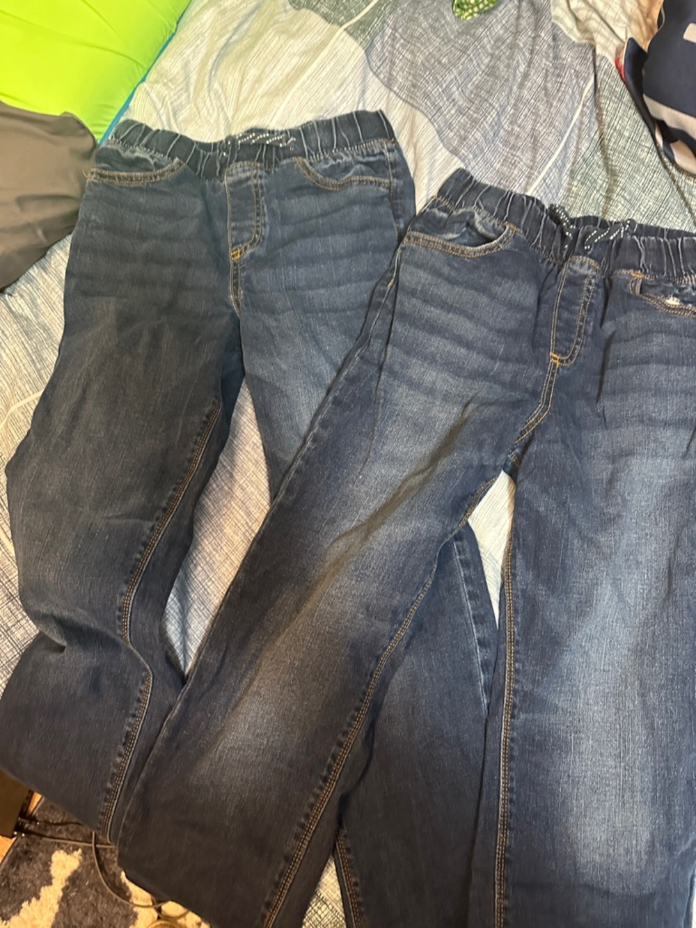 jumping beans Dark Blue Kids' Elastic Waist Jeans